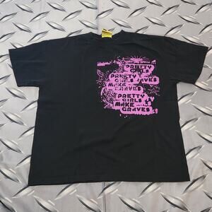 Vintage Pretty Girls Make Graves Band T Shirt Size XL 23x27